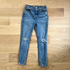 GAP Girls’ Size 12 Sky High Skinny Jeans